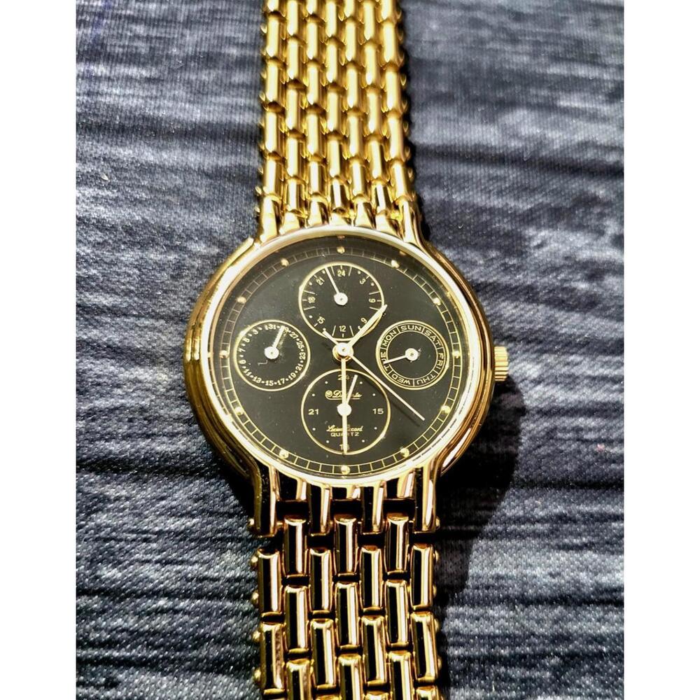 Very Rare Retro Lucien‎ Piccard Manhattan Mens Watch NIB